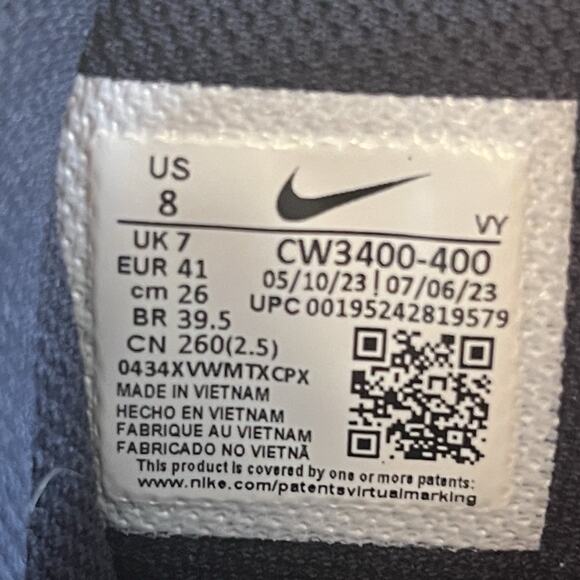 Nike KD Trey 5 IX Obsidian Navy Blue Green Sneakers CW3400-400 Women’s Sz 8 NWB - Picture 9 of 11